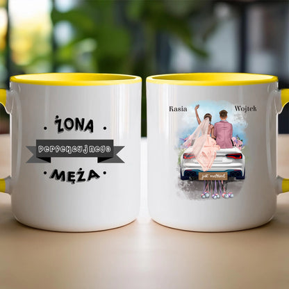 Kubek personalizowany dla par - ślub #79