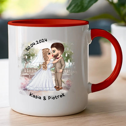 Kubek personalizowany dla par - ślub #84