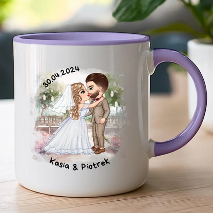 Kubek personalizowany dla par - ślub #84