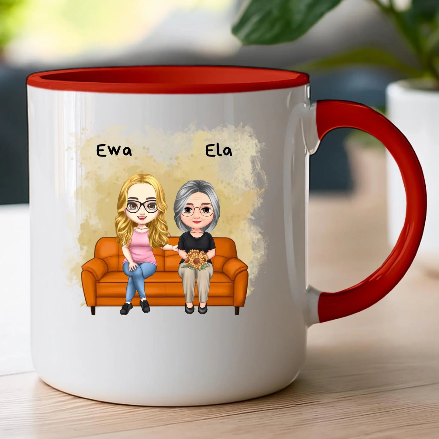 Kubek personalizowany dla mamy i córki #314