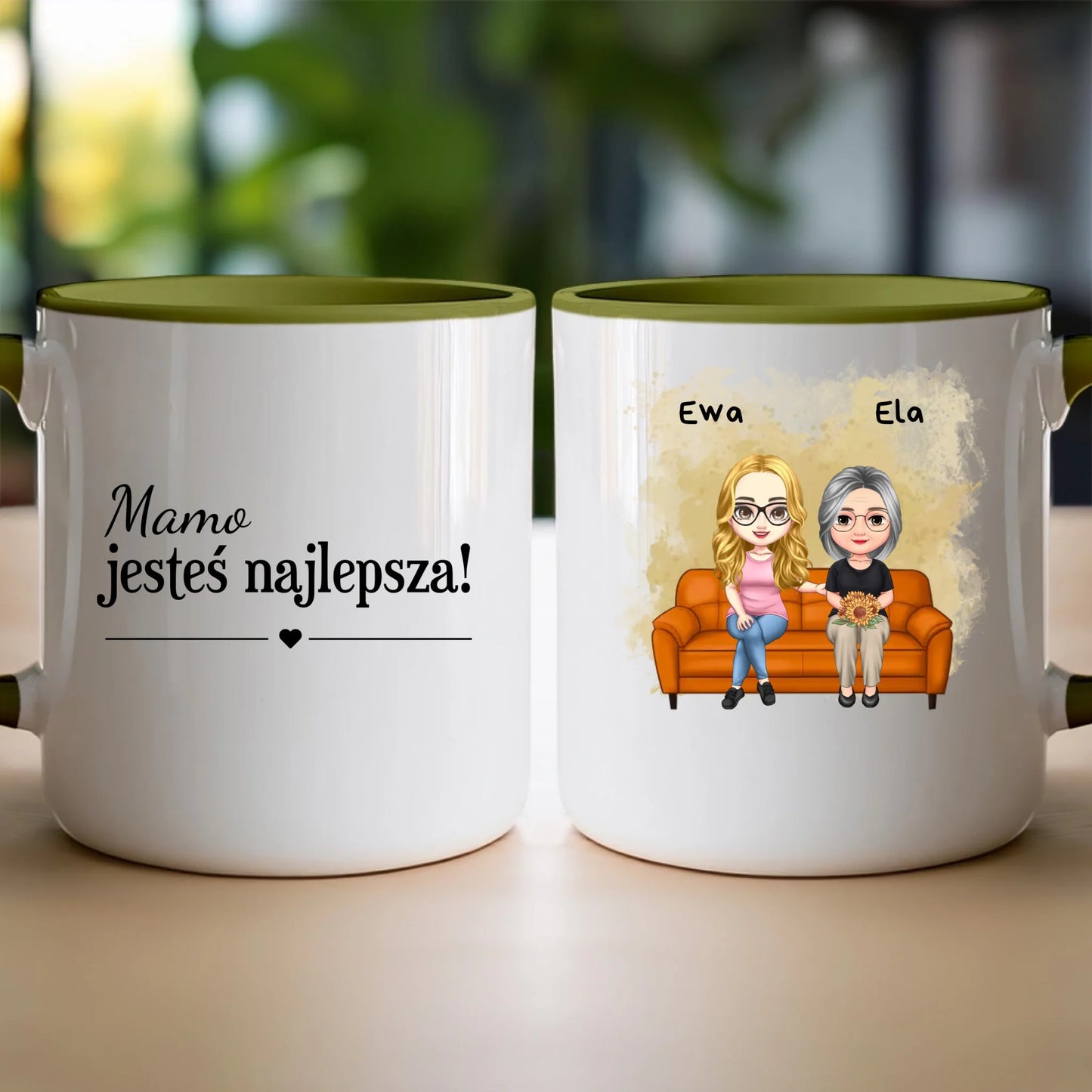 Kubek personalizowany dla mamy i córki #314