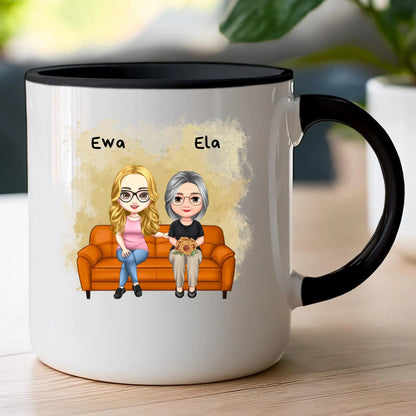 Kubek personalizowany dla mamy i córki #314