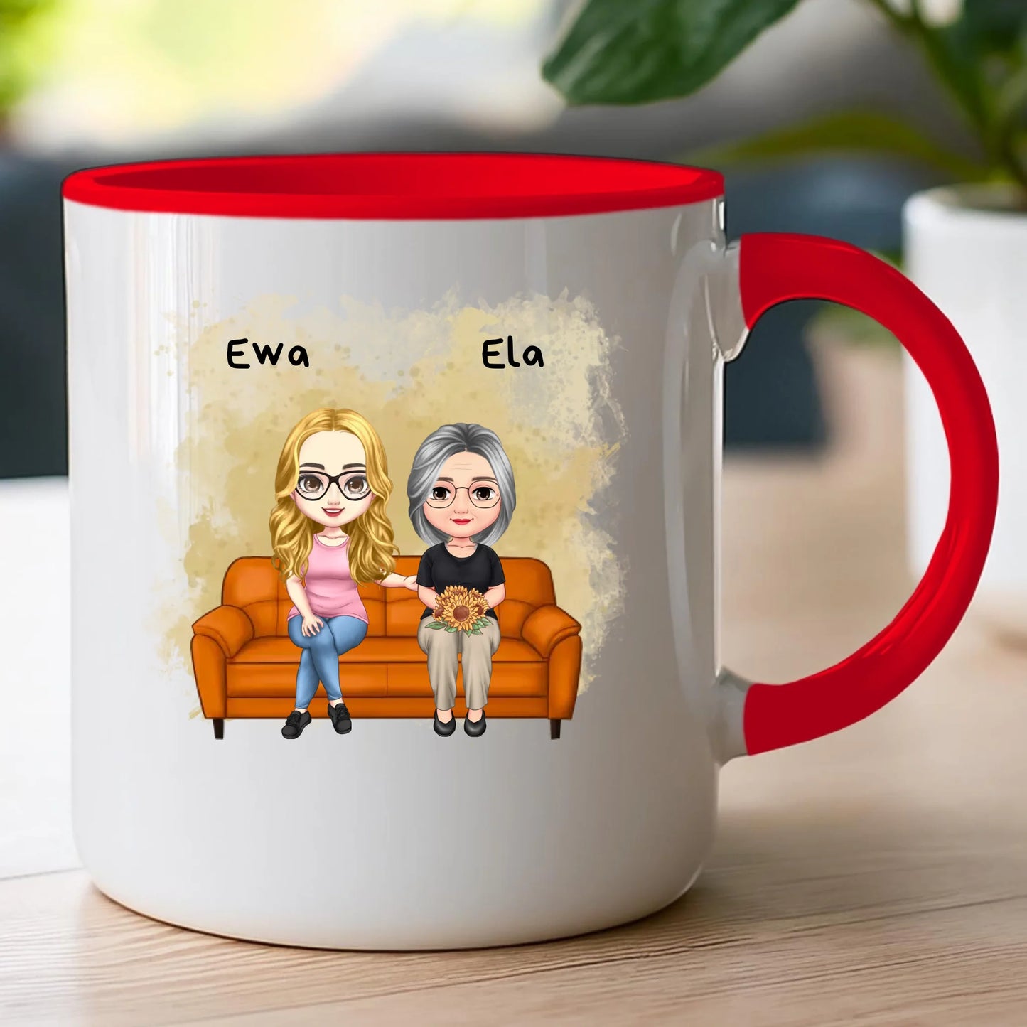 Kubek personalizowany dla mamy i córki #314
