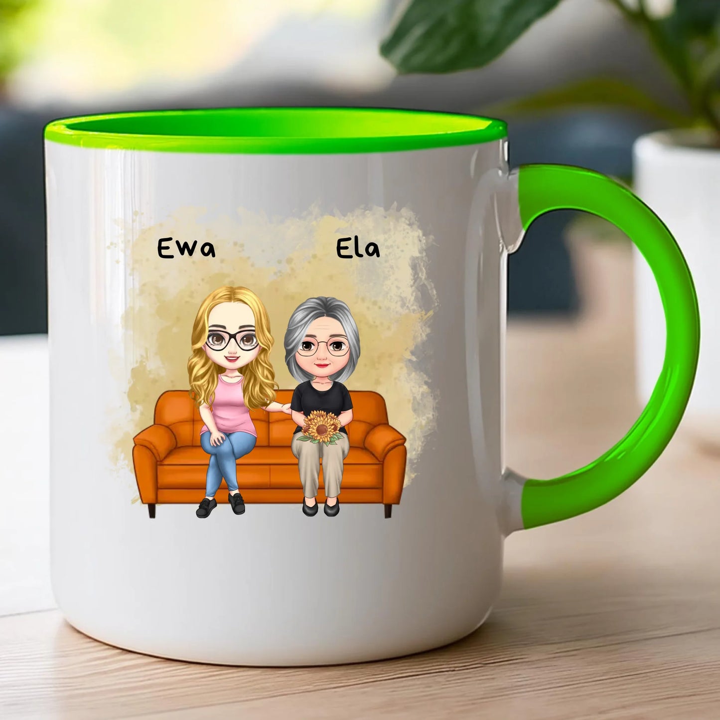 Kubek personalizowany dla mamy i córki #314