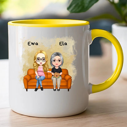 Kubek personalizowany dla mamy i córki #314