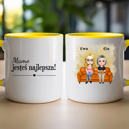 Kubek personalizowany dla mamy i córki #314