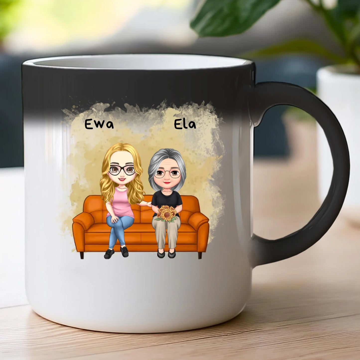 Kubek personalizowany dla mamy i córki #314