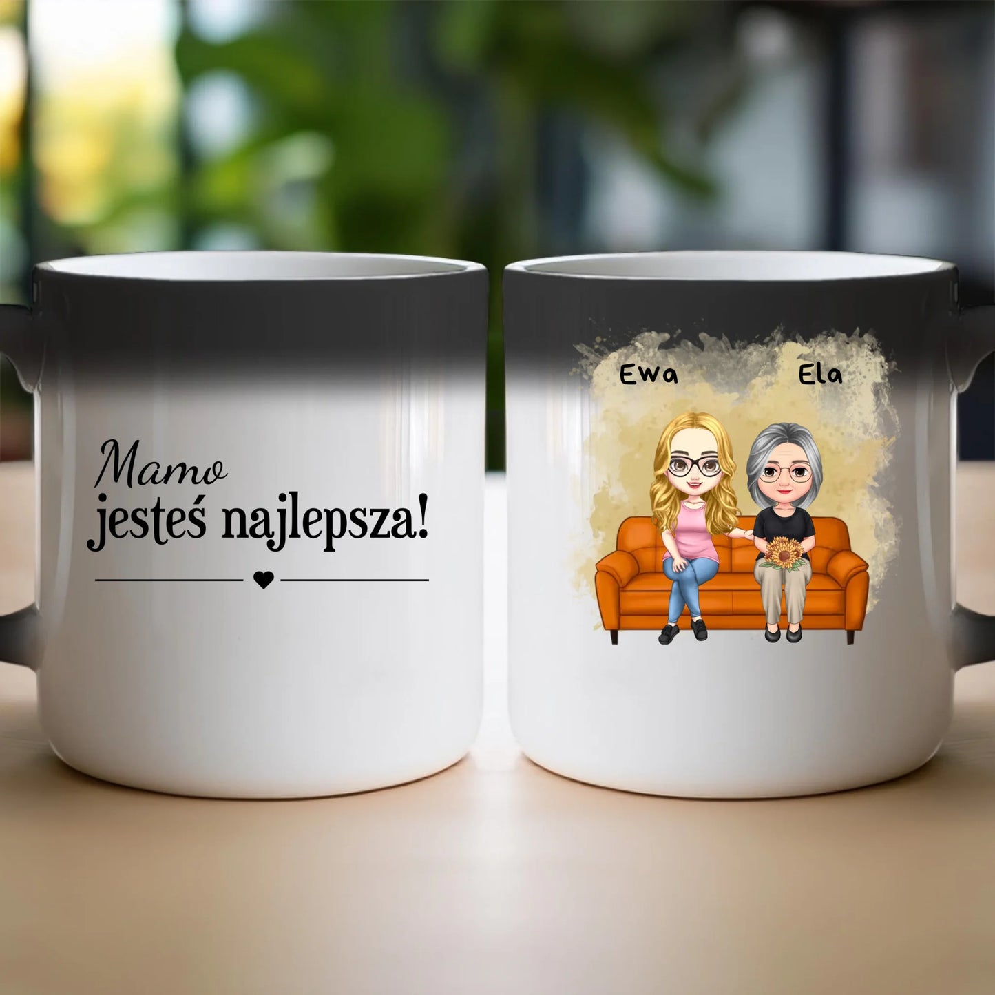 Kubek personalizowany dla mamy i córki #314