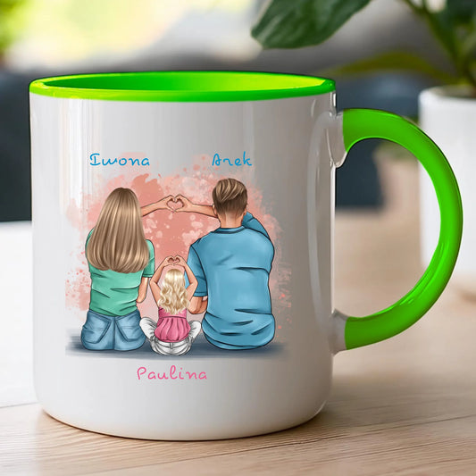 Kubek personalizowany dla rodziny #836
