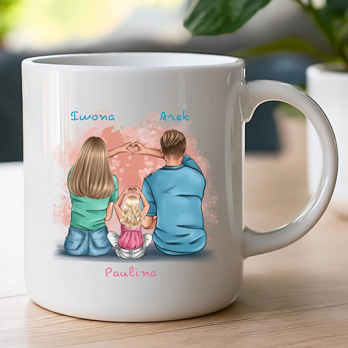 Kubek personalizowany dla rodziny #836