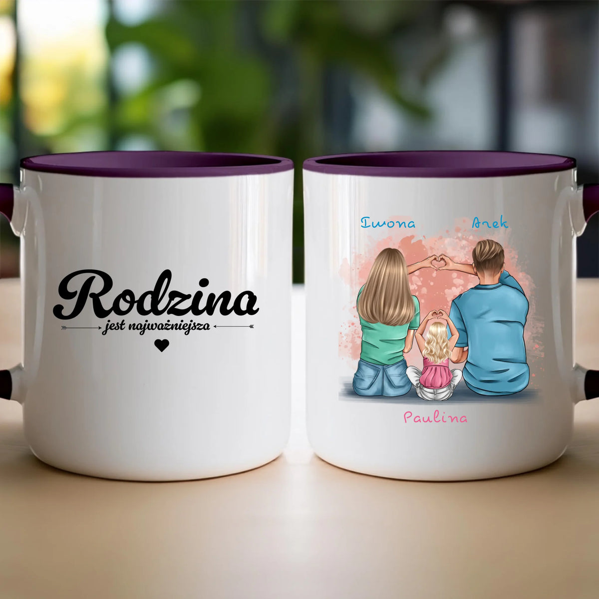 Kubek personalizowany dla rodziny #836