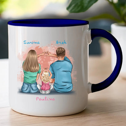 Kubek personalizowany dla rodziny #836