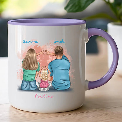 Kubek personalizowany dla rodziny #836