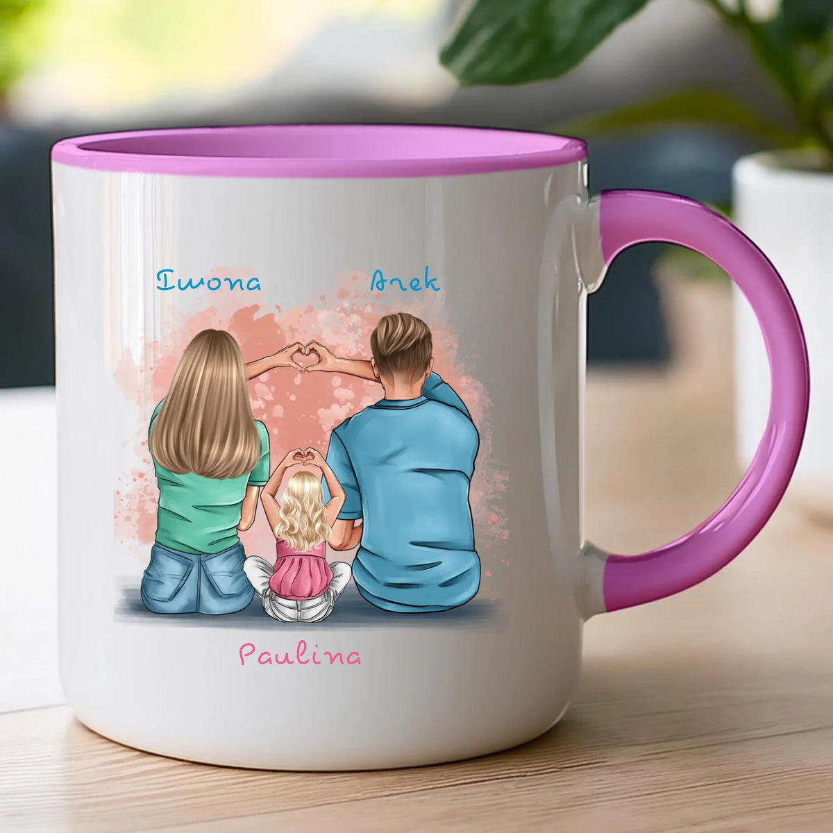 Kubek personalizowany dla rodziny #836