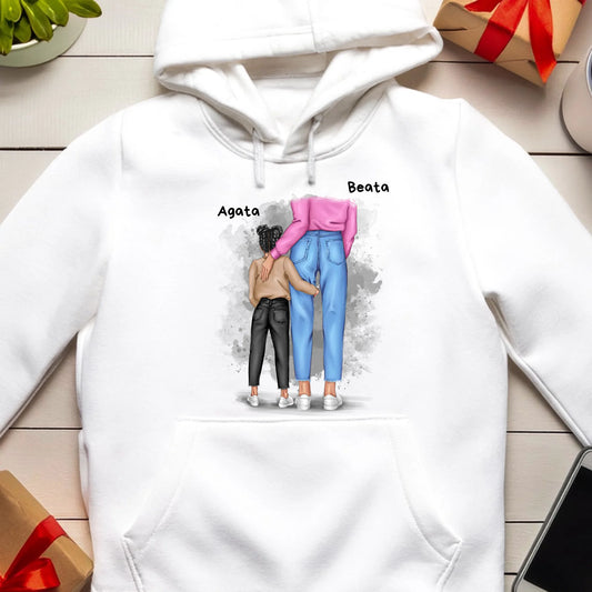 Bluza personalizowana dla mamy i córki #310