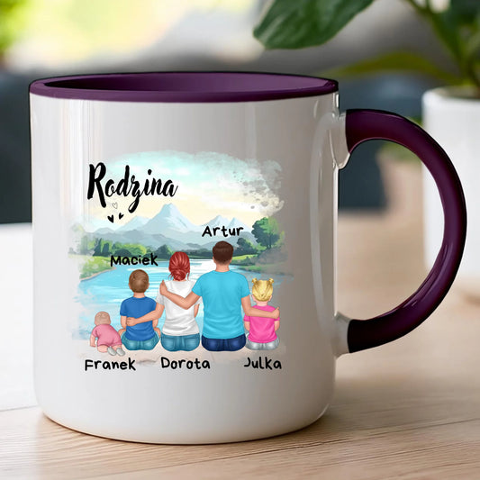 Kubek personalizowany dla rodziny #900