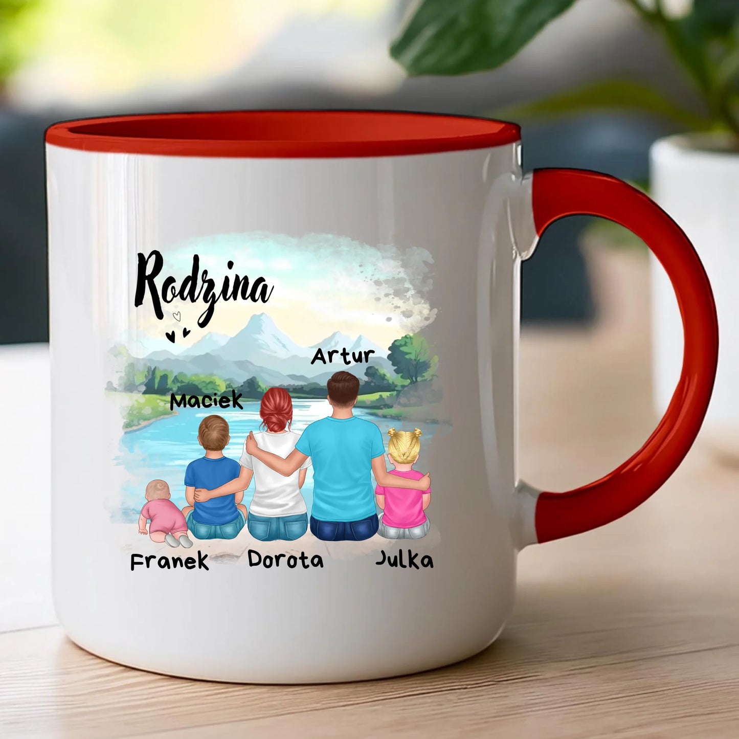 Kubek personalizowany dla rodziny #900