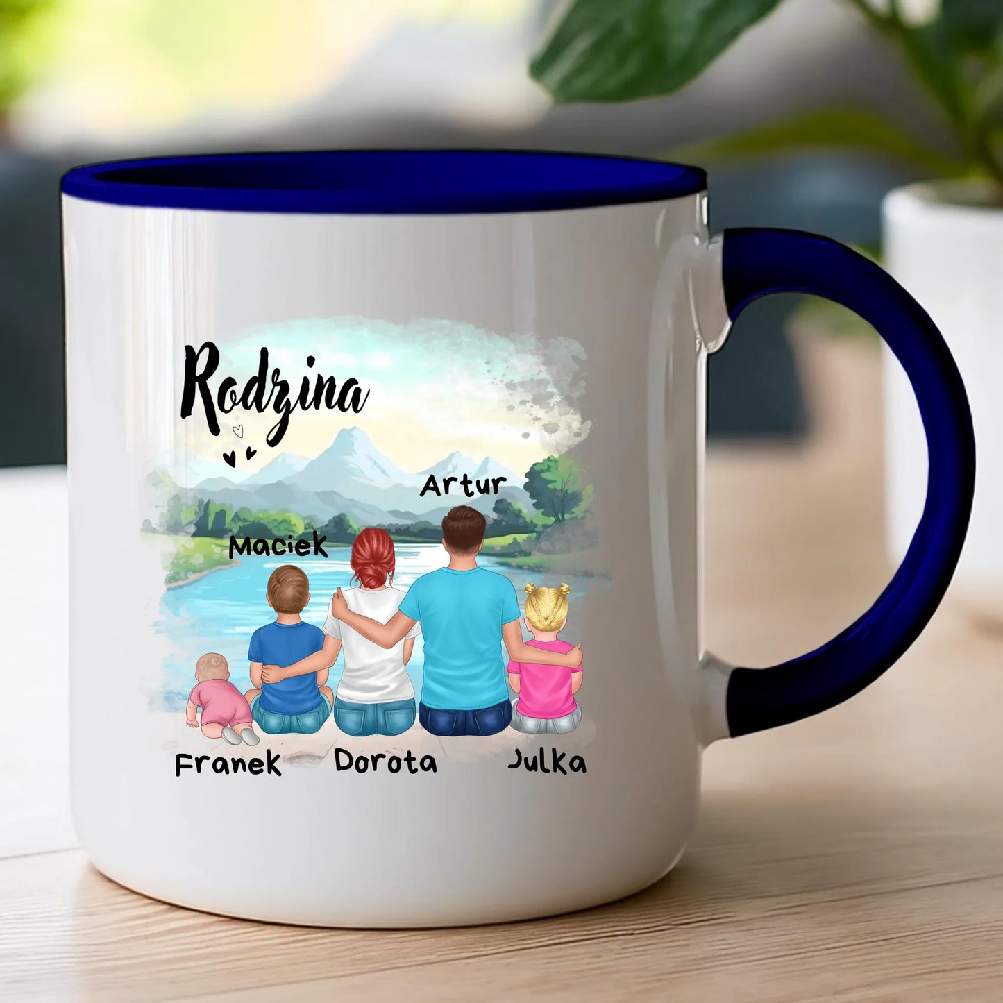 Kubek personalizowany dla rodziny #900