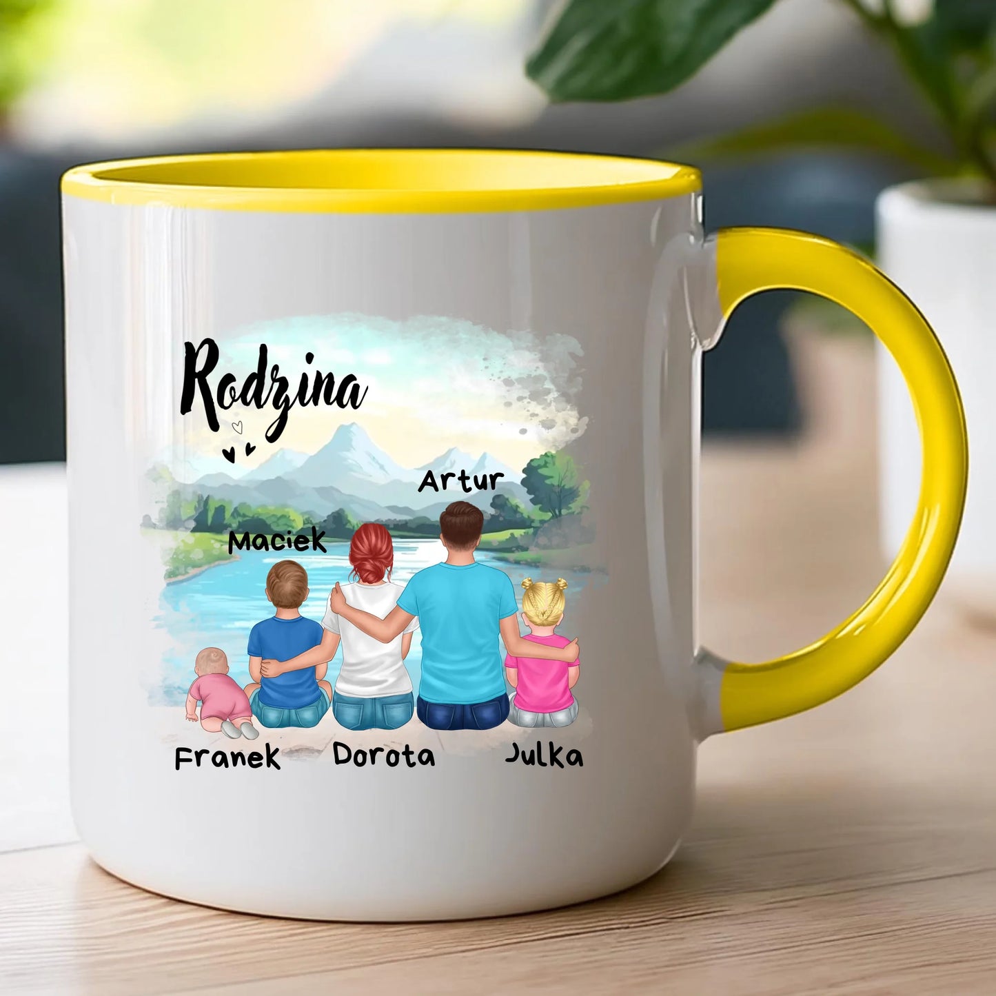 Kubek personalizowany dla rodziny #900
