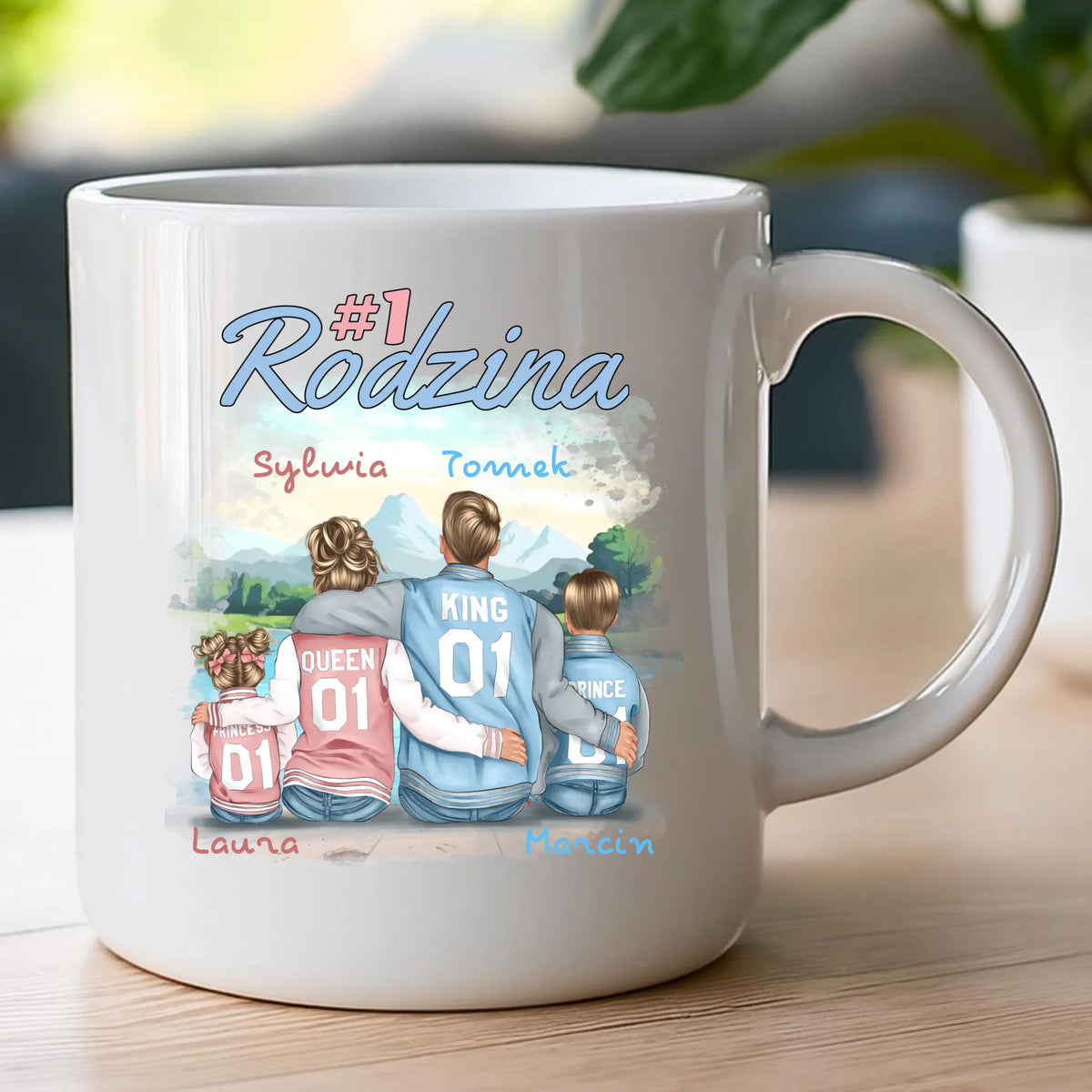 Kubek personalizowany dla rodziny #901