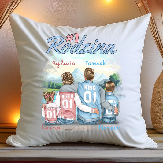 Poduszka personalizowana dla rodziny #901