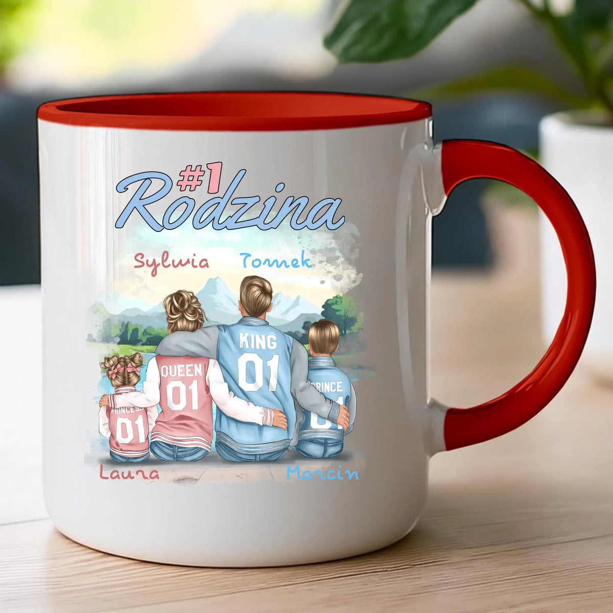 Kubek personalizowany dla rodziny #901