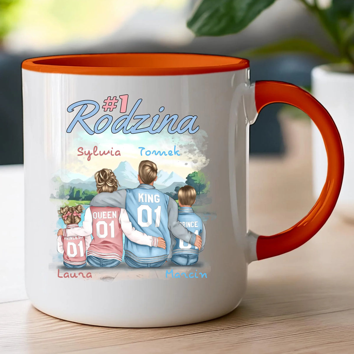 Kubek personalizowany dla rodziny #901