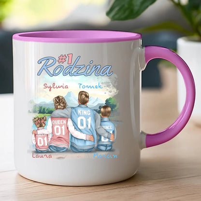 Kubek personalizowany dla rodziny #901