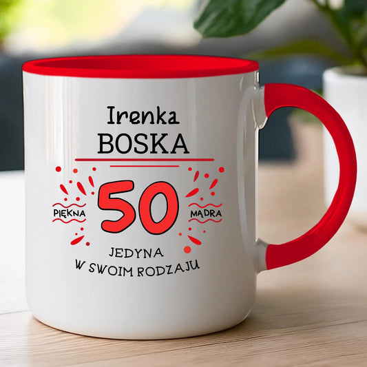 Kubek personalizowany na urodziny #5000