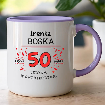 Kubek personalizowany na urodziny #5000