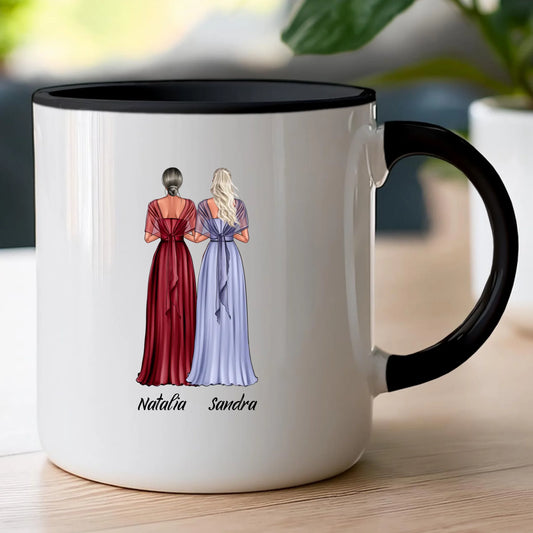 Kubek personalizowany dla przyjaciółek - ślub #174