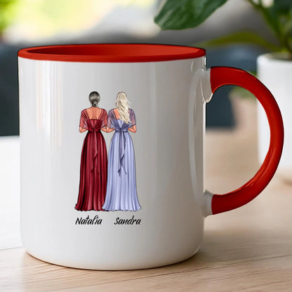 Kubek personalizowany dla przyjaciółek - ślub #174