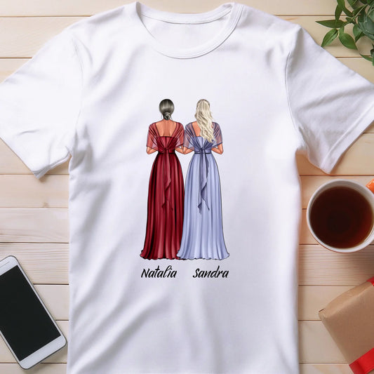 Koszulka personalizowana dla przyjaciółek - ślub #174