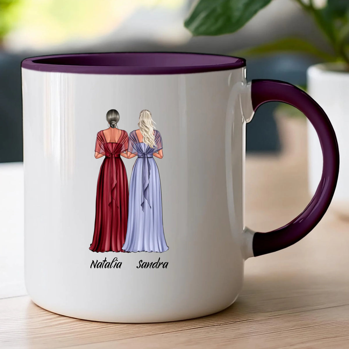 Kubek personalizowany dla przyjaciółek - ślub #174