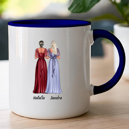 Kubek personalizowany dla przyjaciółek - ślub #174