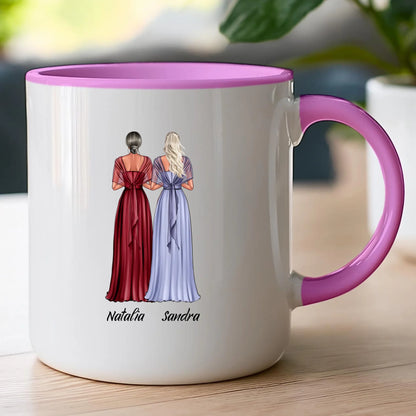 Kubek personalizowany dla przyjaciółek - ślub #174