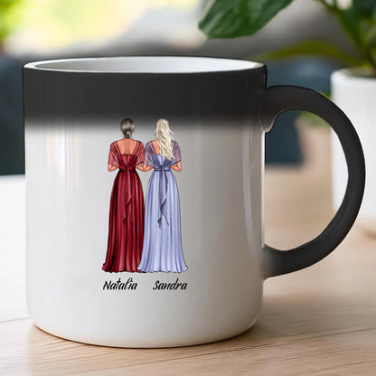 Kubek personalizowany dla przyjaciółek - ślub #174