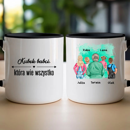 Kubek personalizowany dla babci #234