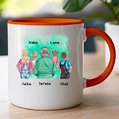 Kubek personalizowany dla babci #234