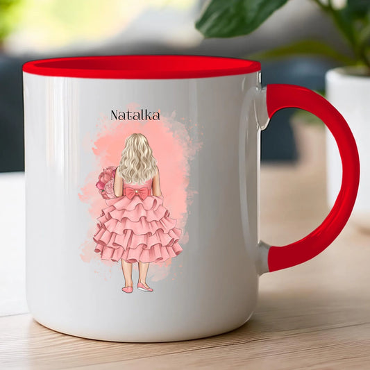 Kubek personalizowany dla dziewczynki #100