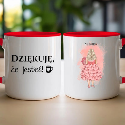 Kubek personalizowany dla dziewczynki #100