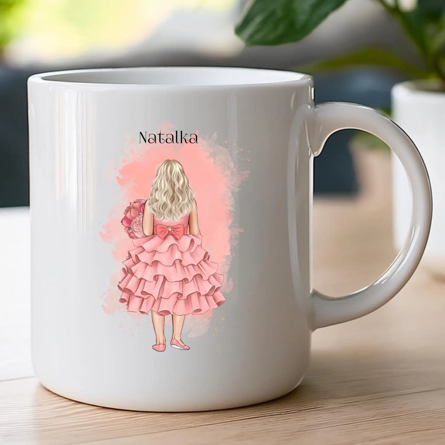 Kubek personalizowany dla dziewczynki #100