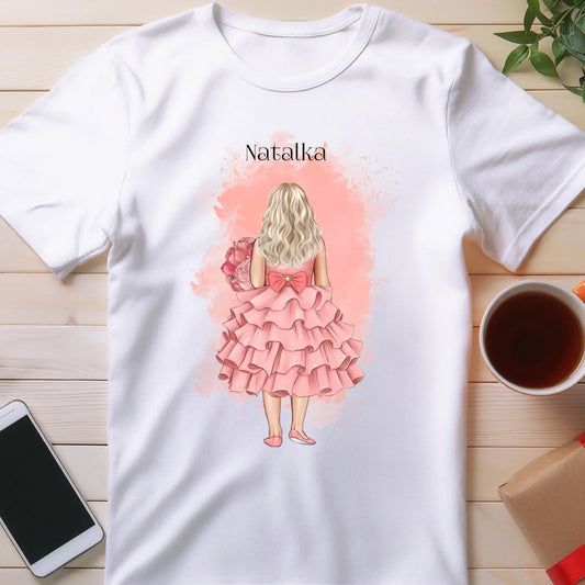 Koszulka personalizowana dla dziewczynki #100
