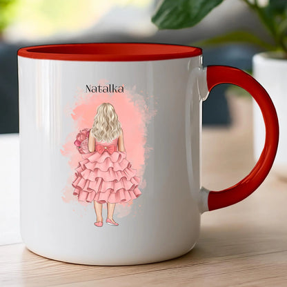 Kubek personalizowany dla dziewczynki #100