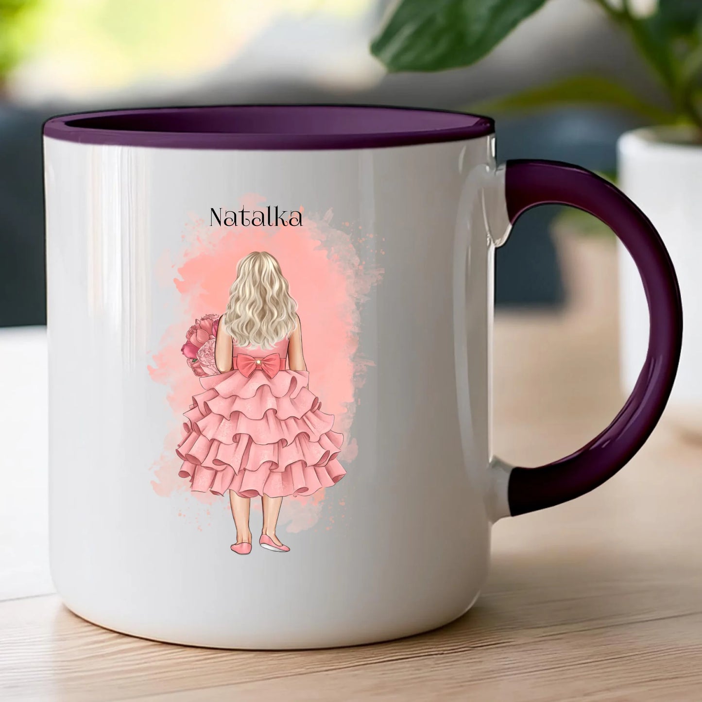 Kubek personalizowany dla dziewczynki #100