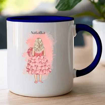 Kubek personalizowany dla dziewczynki #100