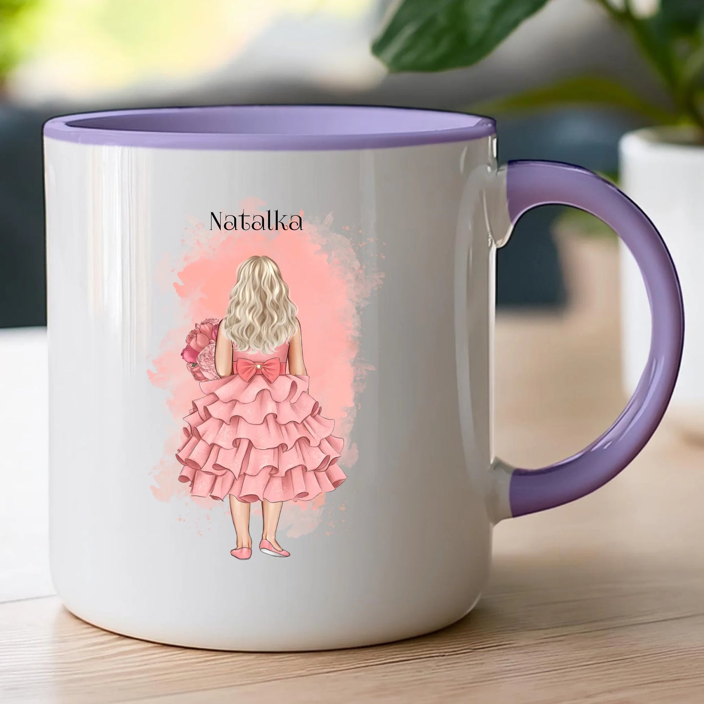 Kubek personalizowany dla dziewczynki #100