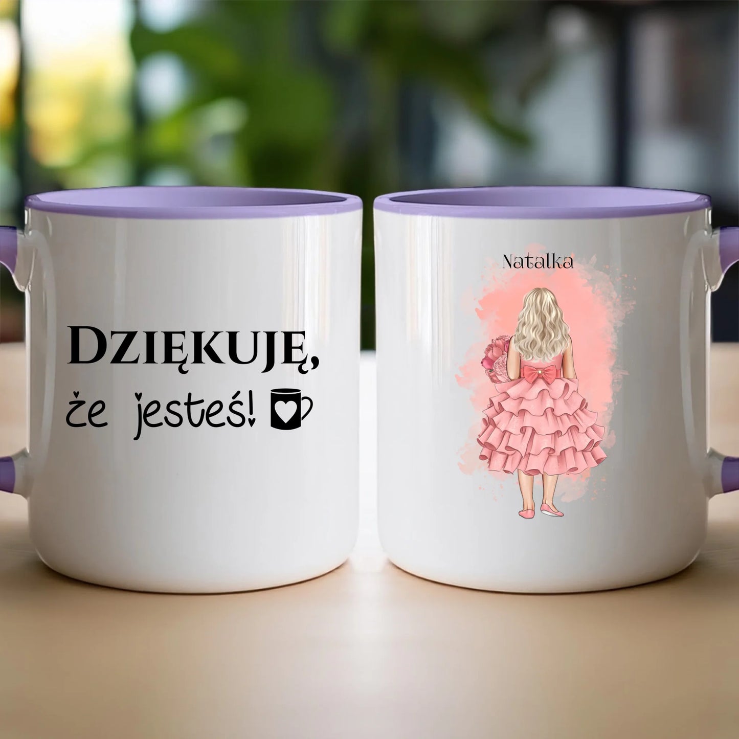 Kubek personalizowany dla dziewczynki #100
