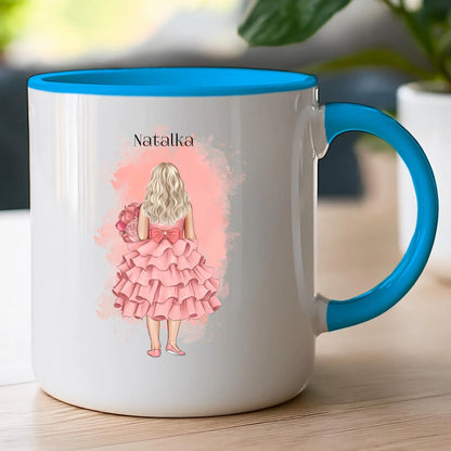 Kubek personalizowany dla dziewczynki #100