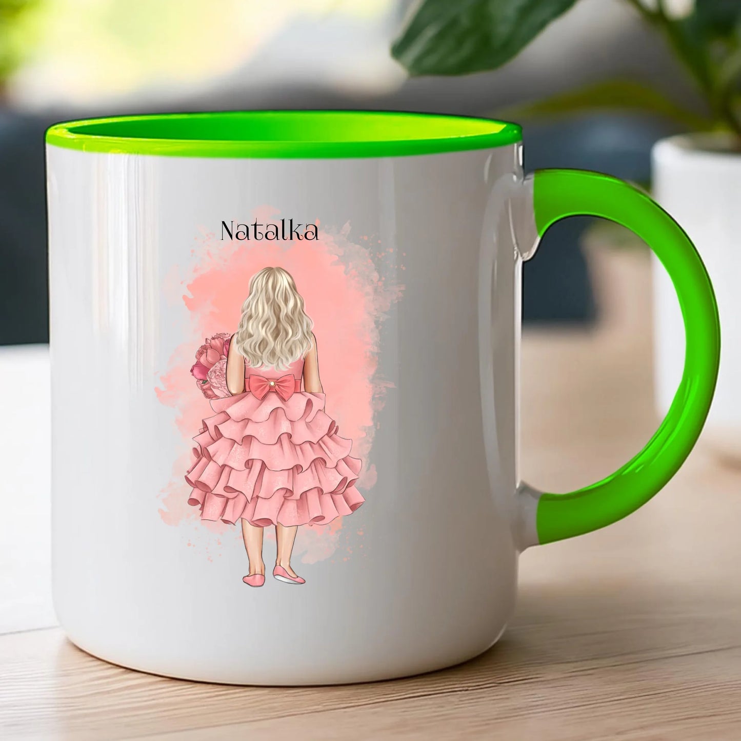 Kubek personalizowany dla dziewczynki #100